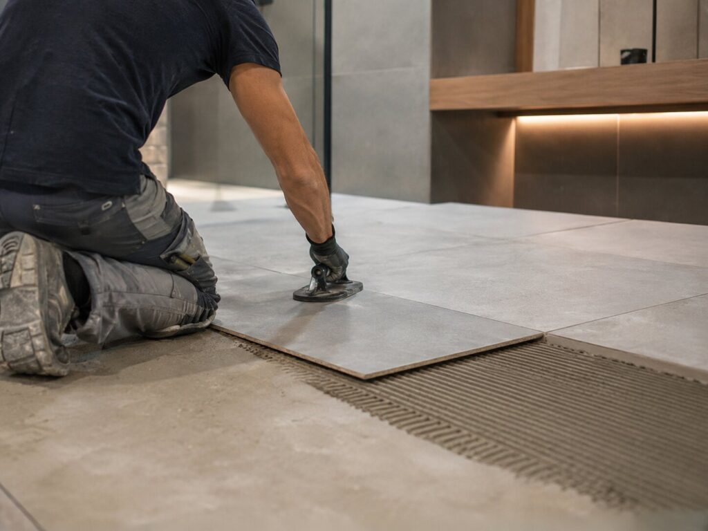 a man working Lior Pro Carrelage